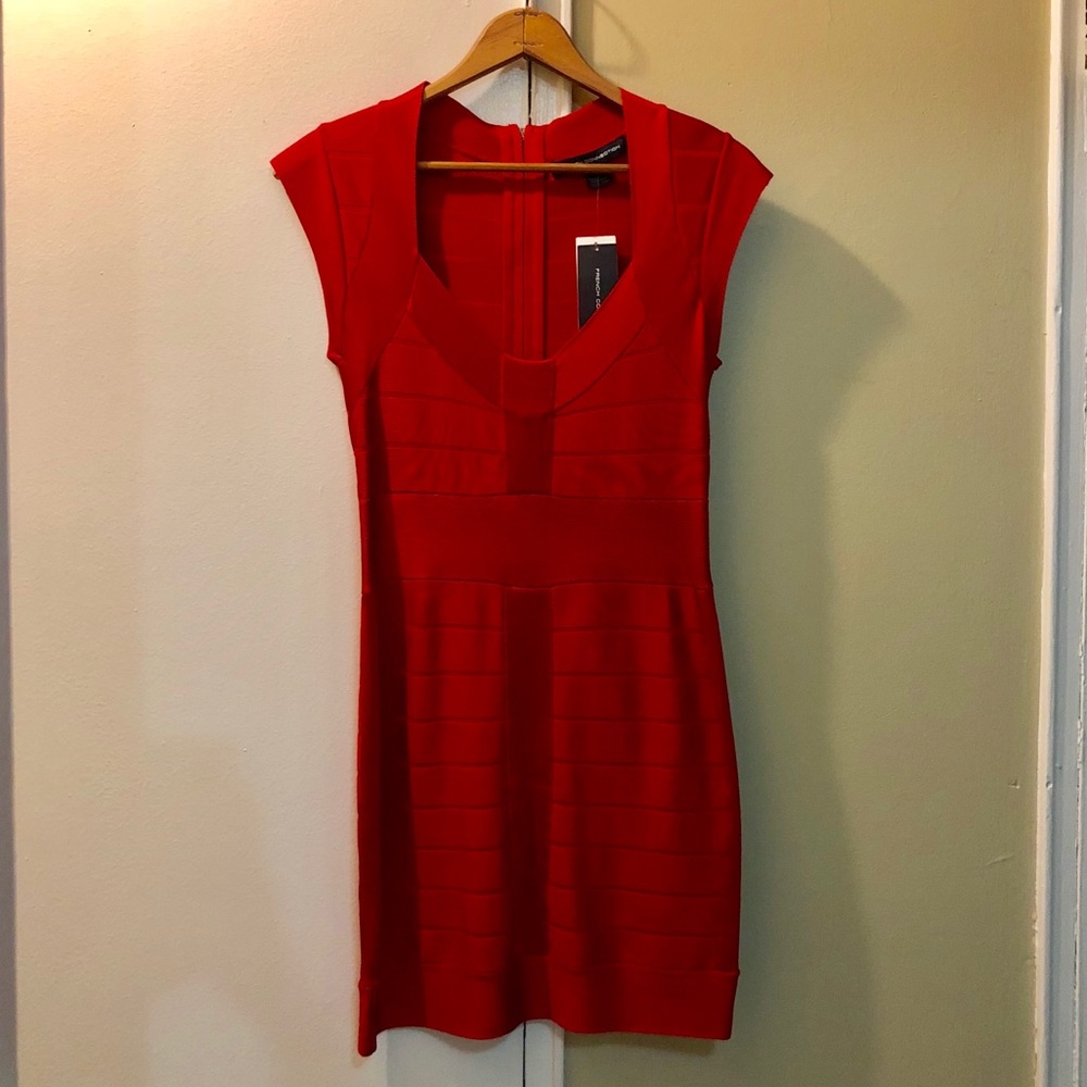 French Connection Red Dress